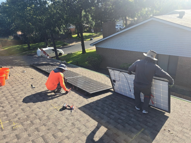 Local solar panel detach and reset service near you in DFW Texas