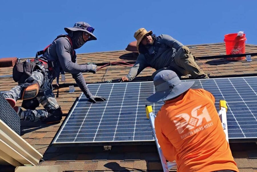 Solar Panel Wiring and Reinstallation in Texas | Certified Solar Technicians