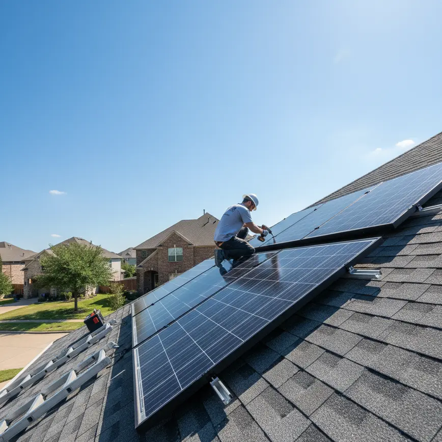 Best Roofing Materials to Use Under Solar Panels in Dallas Fort Worth Texas | Remove Solar Reset