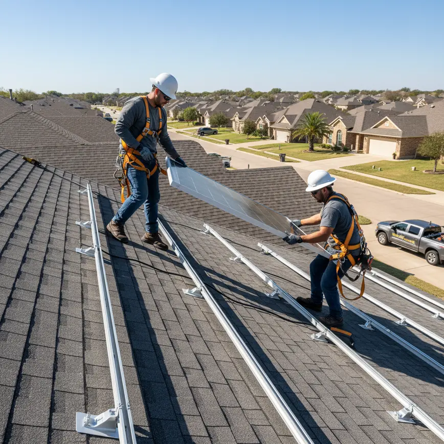 Can Solar Panels Be Reinstalled on a Different Part of My Roof in Irving TX | Remove Solar Reset