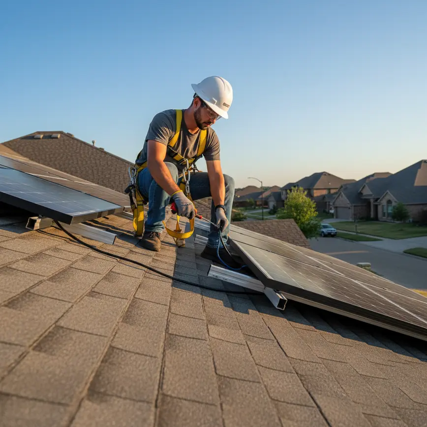 Can Solar Panels Be Temporarily Removed for Roof Inspection in Dallas Fort Worth Texas | Remove Solar Reset