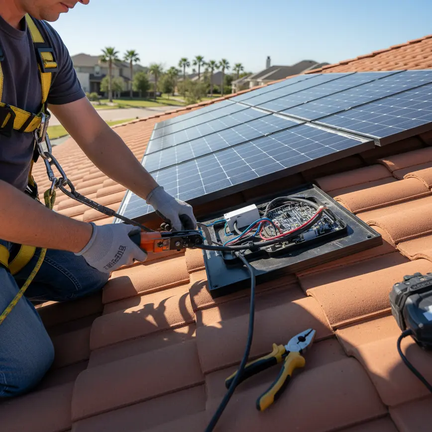 How to Reconnect Solar Panels to the Grid After Reinstallation in Lewisville TX | Remove Solar Reset