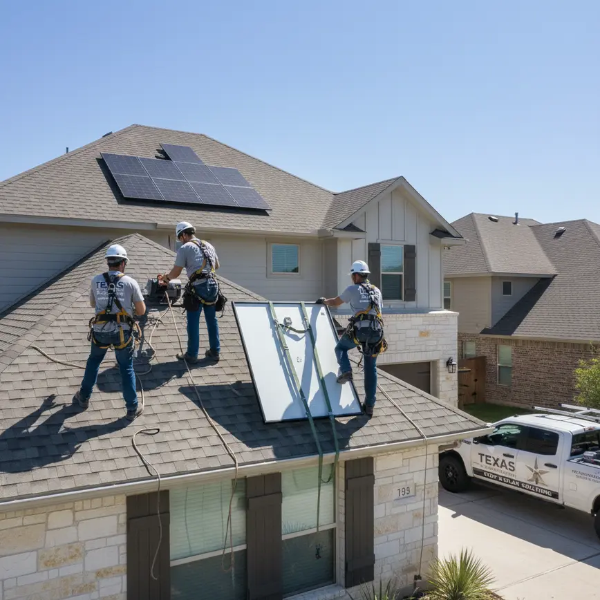What Happens If I Need Roof Repair Under My Solar Panels in Texas | Remove Solar Reset