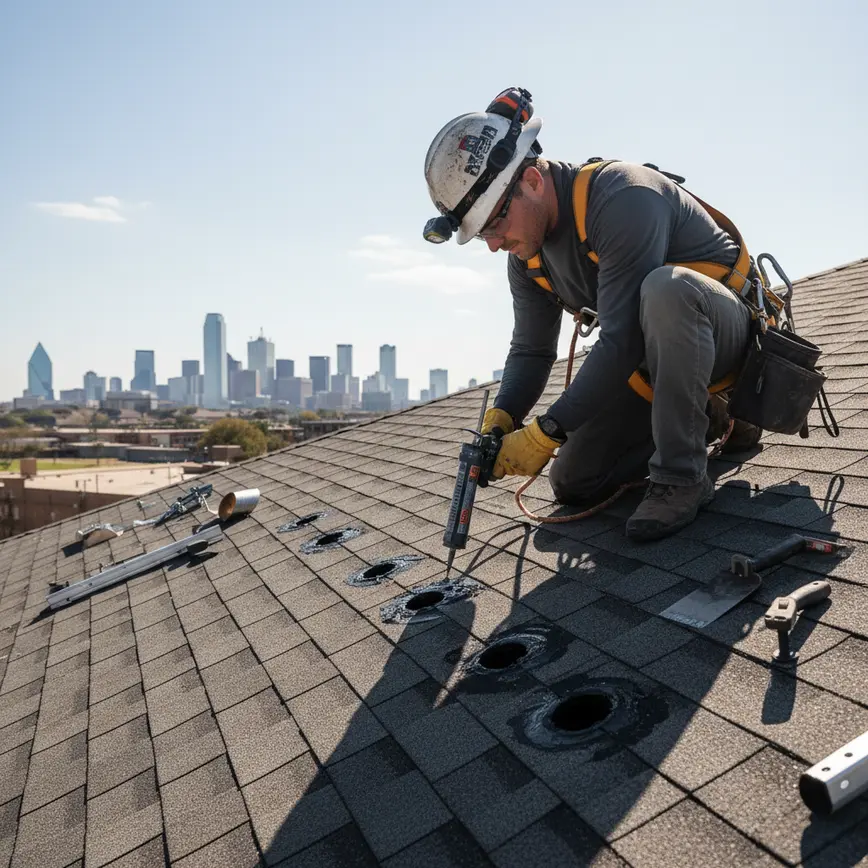 What Roof Repairs Are Needed After Solar Panel Removal in Dallas Fort Worth Texas | Remove Solar Reset