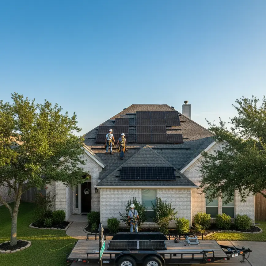 Best Time of Year to Replace a Roof with Solar Panels in Murphy TX | Remove Solar Reset