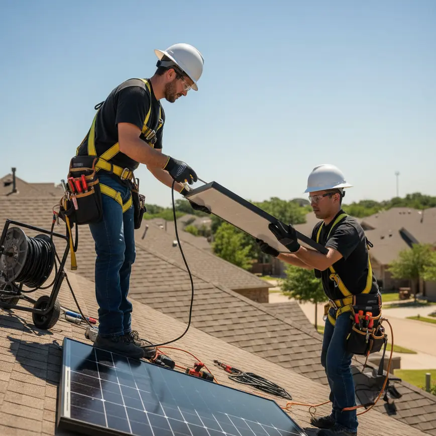 Why Roofers Should Not Remove Solar Panels Themselves in Grapevine TX | Remove Solar Reset