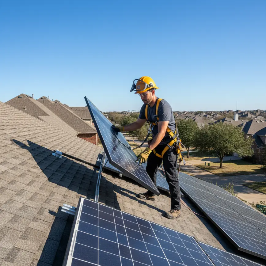 Can Solar Panels Electrocute You During Removal in Mansfield TX | Remove Solar Reset