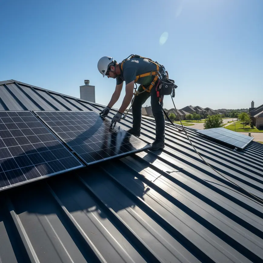Can Solar Panels Be Reinstalled on a Metal Roof in Texas | Remove Solar Reset