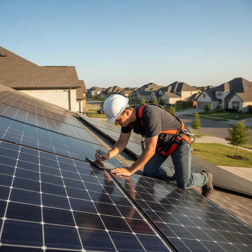 Is It Dangerous to Be on a Roof with Solar Panels in Flower Mound TX | Remove Solar Reset